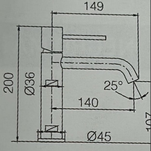 IMEX BDM039-1 MONZA Grifo Monomando Lavabo Cromo