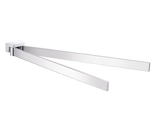 GEDY A3231300000 Towel Rack 2 Bars 37 cm Rotatable G-Lanzarote