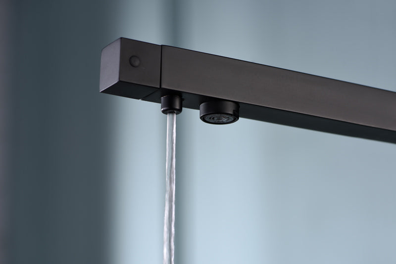 IMEX GOS002/NG CAPRI Grifo de Cocina Negro Mate Para Osmosis