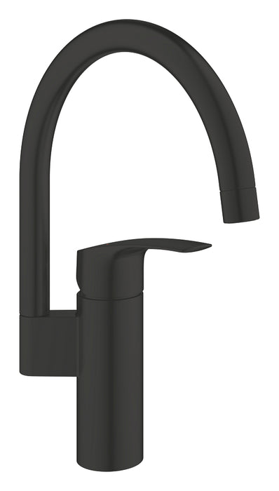 GROHE 33 202 243 EUROSMART Monomando de fregadero 1/2" negro mate