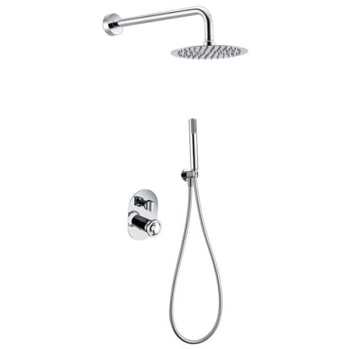 IMEX GPC033 OLIMPO Built-in Chrome Single-lever Shower Set