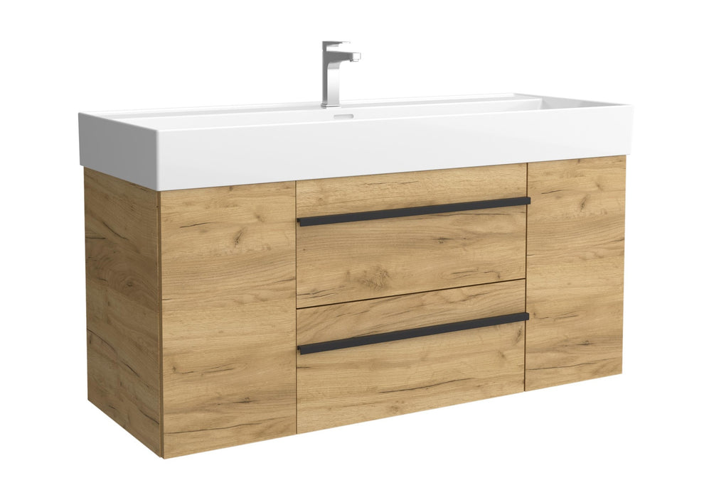 SALGAR 116100 BORN PLUS Mueble de Baño 1 poza Porcelana 120cm Roble