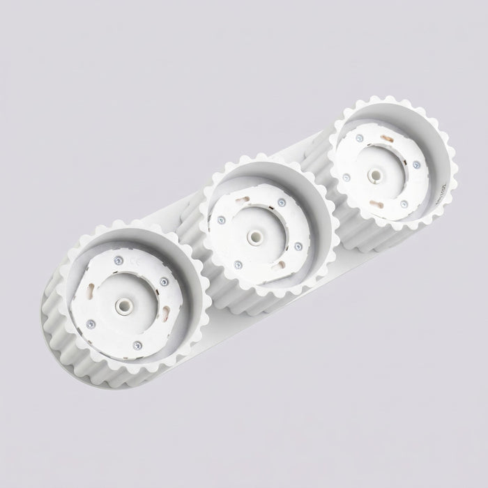 SOLLUX SL.2628 Plafón AURA 3 blanco Gx53
