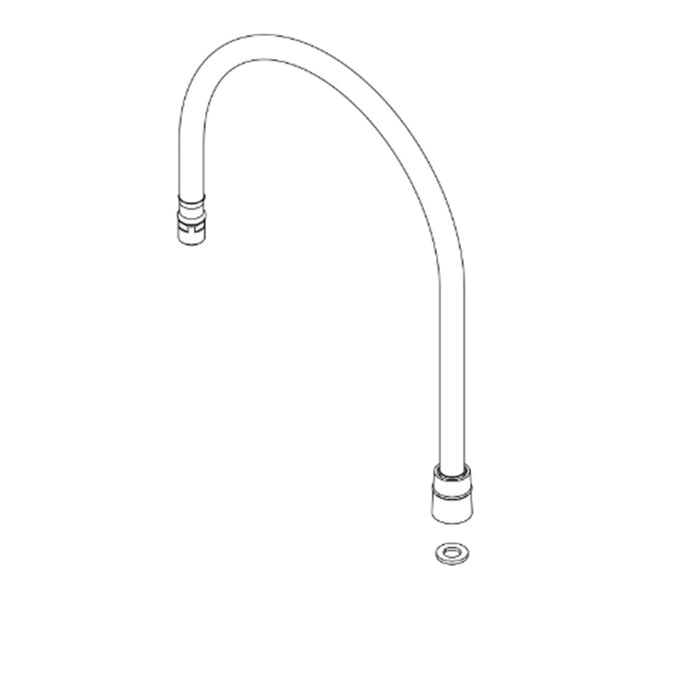 TRES 29949301 Flexo Para Cabezal De Grifo Extraible Fregadero