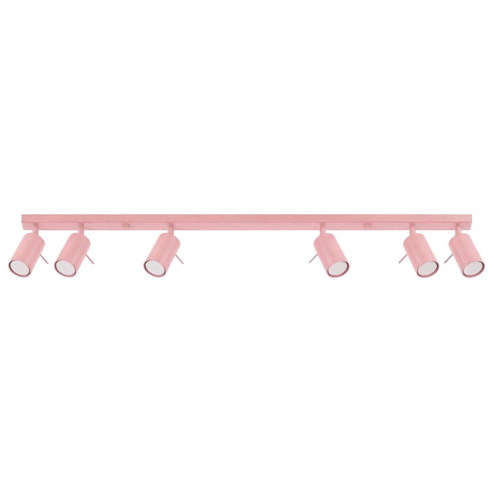 SOLLUX SL.2176 Plafón RING 6L rosa