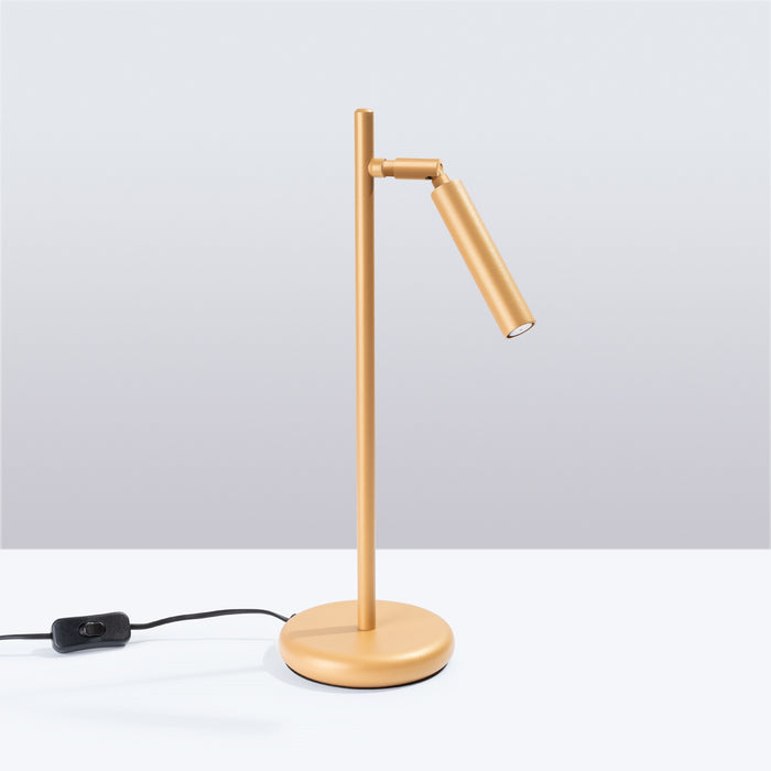 SOLLUX SL.1470 Lámpara de mesa PASTELO oro dorado