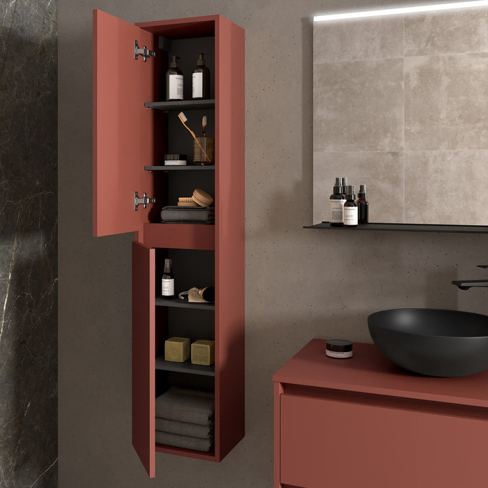 SALGAR 104365 NOJA Pilar Color Rojo Satinado