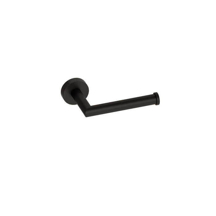 BELTRAN 20319 RIMINI Screw-On Toilet Paper Holder Black