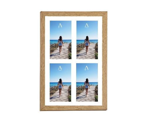 ANDREA HOUSE AX22542 Marco De Fotos X4 Madera 28X40