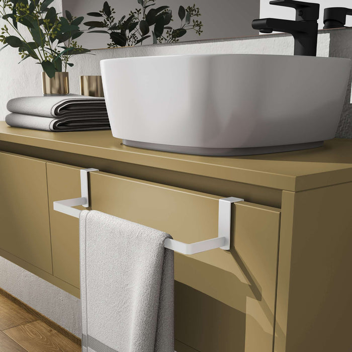 GEDY 21290200000 Toallero Colgable Blanco Mate