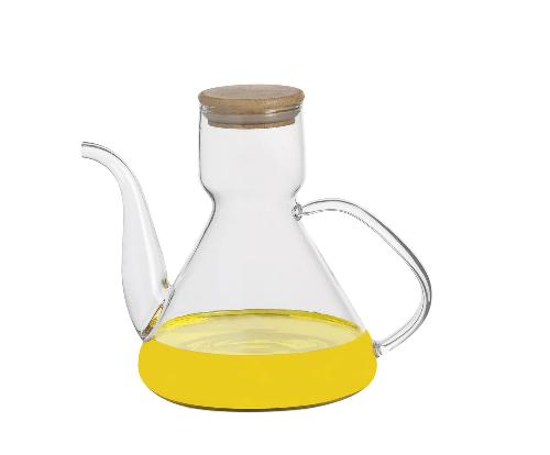 ANDREA HOUSE MS24555 Aceitera Vidrio Bambú 500 Ml