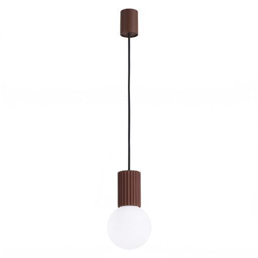 SOLLUX SL.2399 Lámpara Colgante Halo 1 Marrón