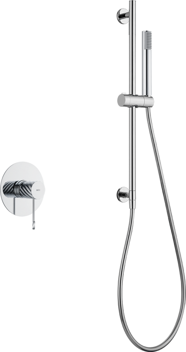 IMEX SMB063 BLESS-PALAU Kit Monomando Ducha Empotrado Cromo