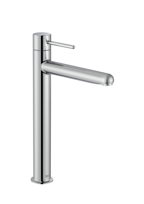 ROCA A5A343FC00 NU Grifo Monomando Lavabo Caño Alto Cold Start Maneta Pin Cromo