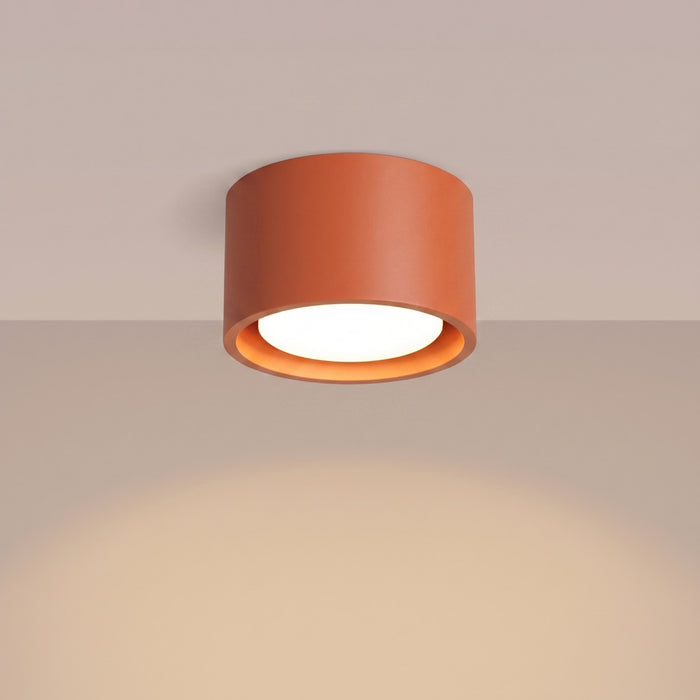 SOLLUX SL.2450 Plafón MODO 1 ocre rojo Gx53