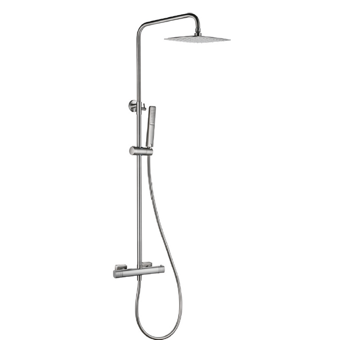 IMEX BTF065/NQ FIRENZE-SASSARI Termostatico Conjunto Ducha Niquel