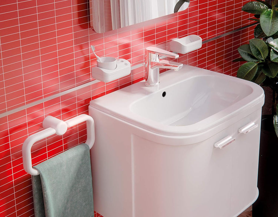 GEDY 29700200100 Toallero Argolla Plástico Blanco