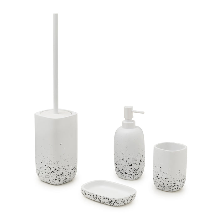 GEDY LL980200000 LAYLA White Toothbrush Holder