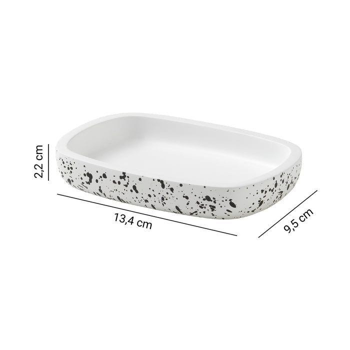 GEDY LL110200000 LAYLA Soap Dish White