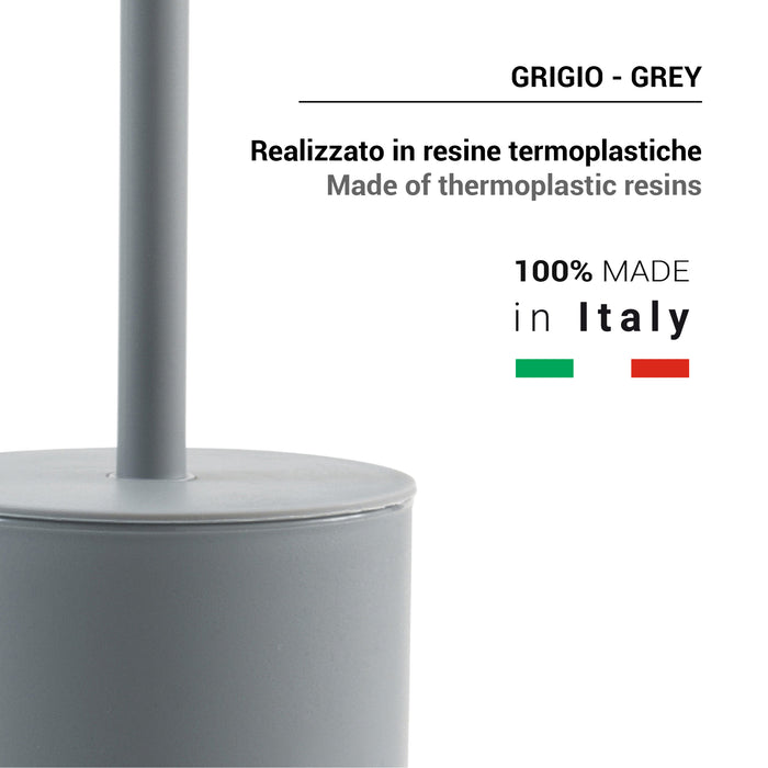 GEDY SH330800300 SHARON Gray Toilet Brush