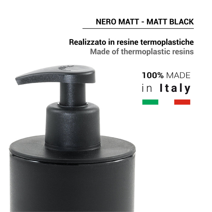 GEDY SH801400300 SHARON Matte Black Dispenser