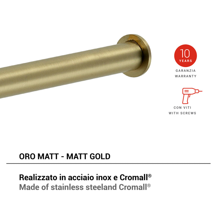 GEDY TN248800000 TONALE Mate Gold Roll Holder
