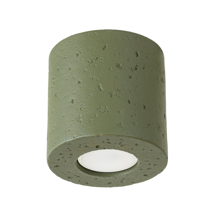 SOLLUX SL.1841 Lámpara de techo ORBIS hormigón verde oliva verde oliva