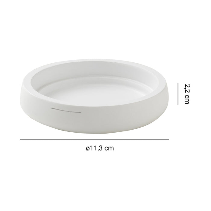 GEDY KI110200000 KIRA White Soap Dish