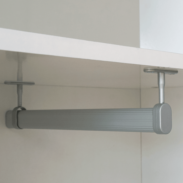 MUEBLES PITARCH Neo White High Gloss/Cambrian Oak Tall Hallway Cabinet