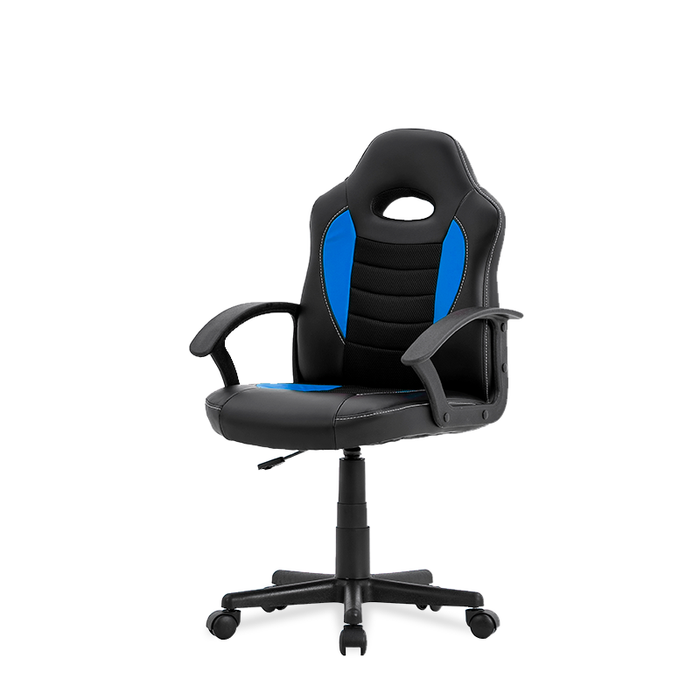 FURNITURE STYLE FS805NGAZ ZOE Imitation Leather-Textile Gaming Chair Black/Blue