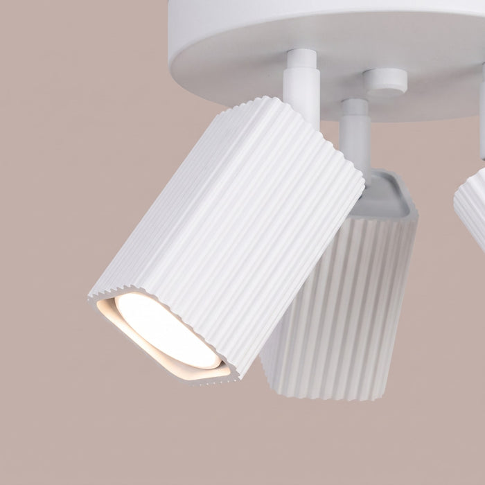 SOLLUX SL.3138 Lámpara De Techo Rayo 3P Blanca