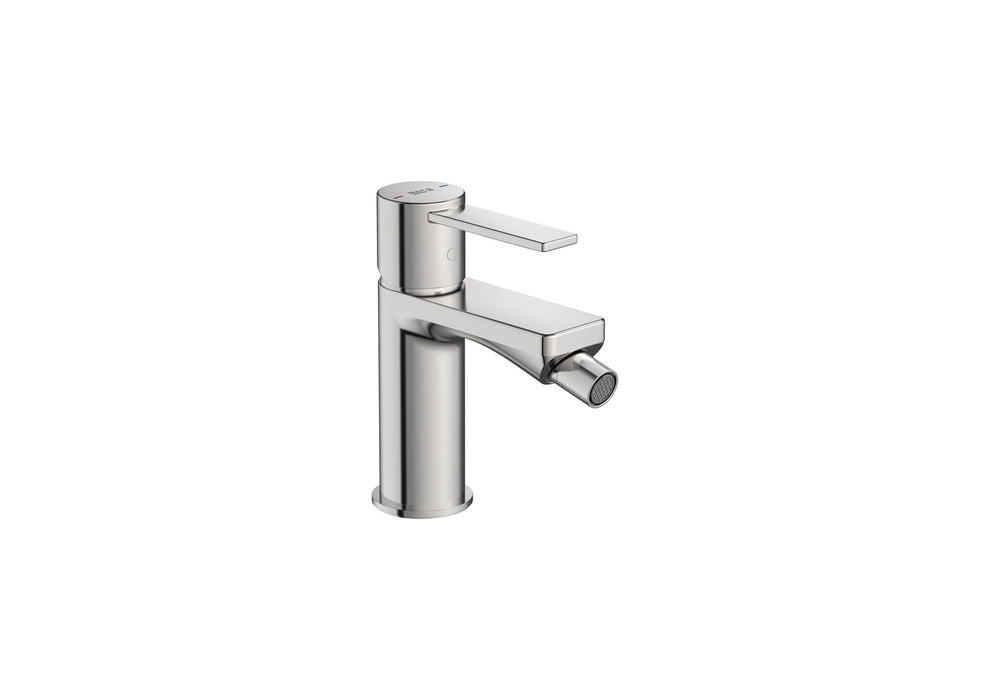 ROCA A5A625FSM0 TARGA Grifo Monomando Bidé con Acabado Acero Inoxidable