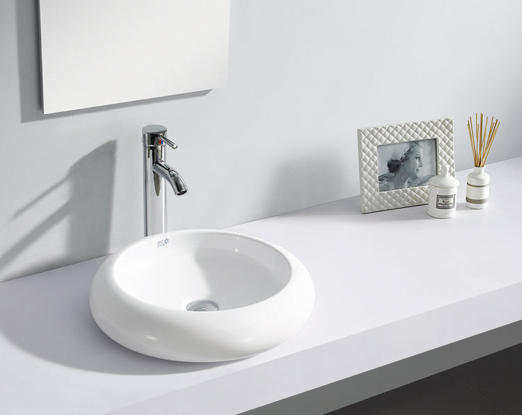 BhD 7005 IBIZA Circular Sink Above Countertop