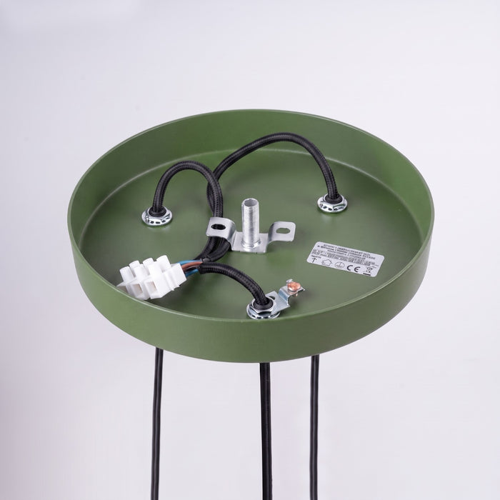 SOLLUX SL.2050 Lámpara Colgante Arche 3P Verde Oliva
