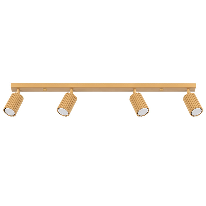 SOLLUX SL.1565 KARBON Lámpara De Techo 4l Oro