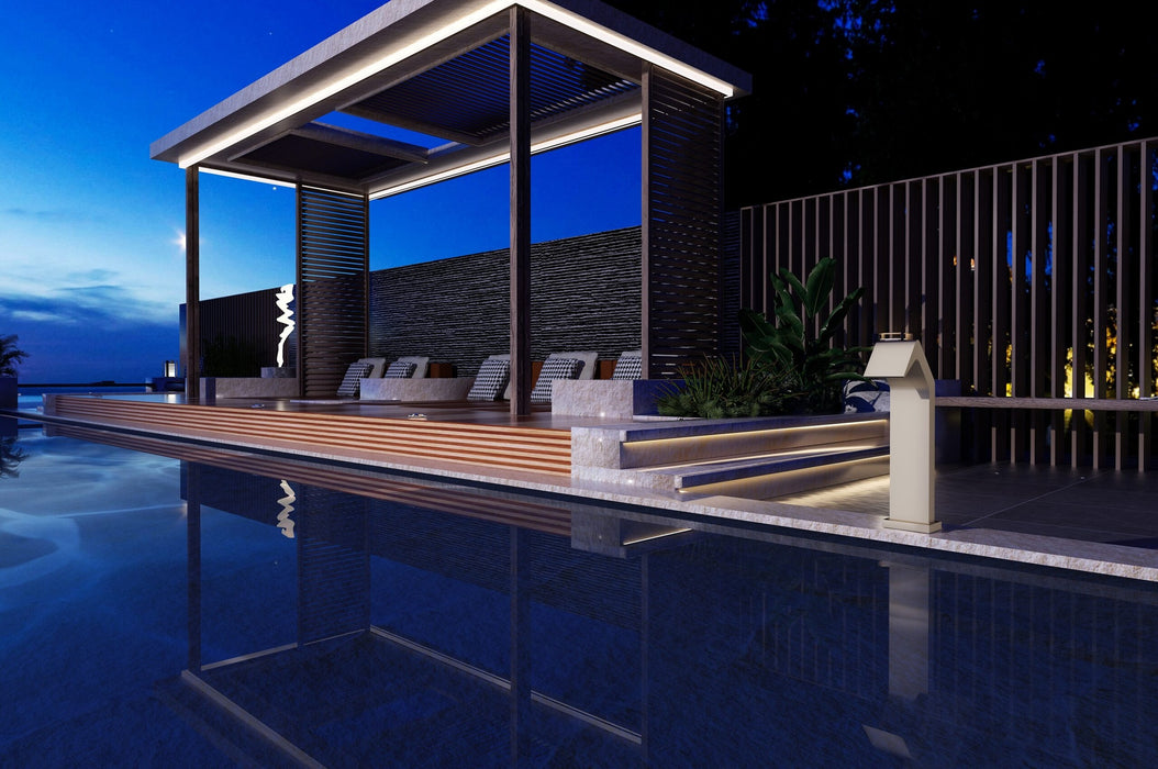 POOLIMEX CPN002/AMK NIÁGARA Rociador Cascada De Piscina 15Cm Acero S.316 Moka