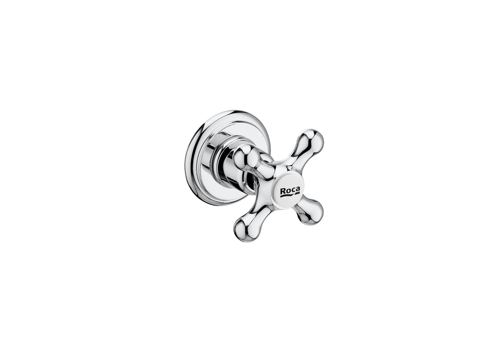 ROCA A5A154BC00 CARMEN Llave de Paso Recto de 1/2" Cromo