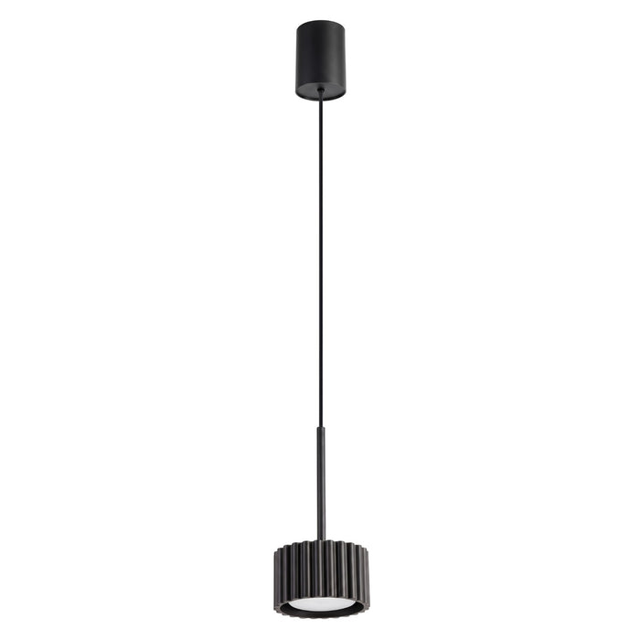 SOLLUX SL.2677 Lámpara colgante AURA 1 negro Gx53