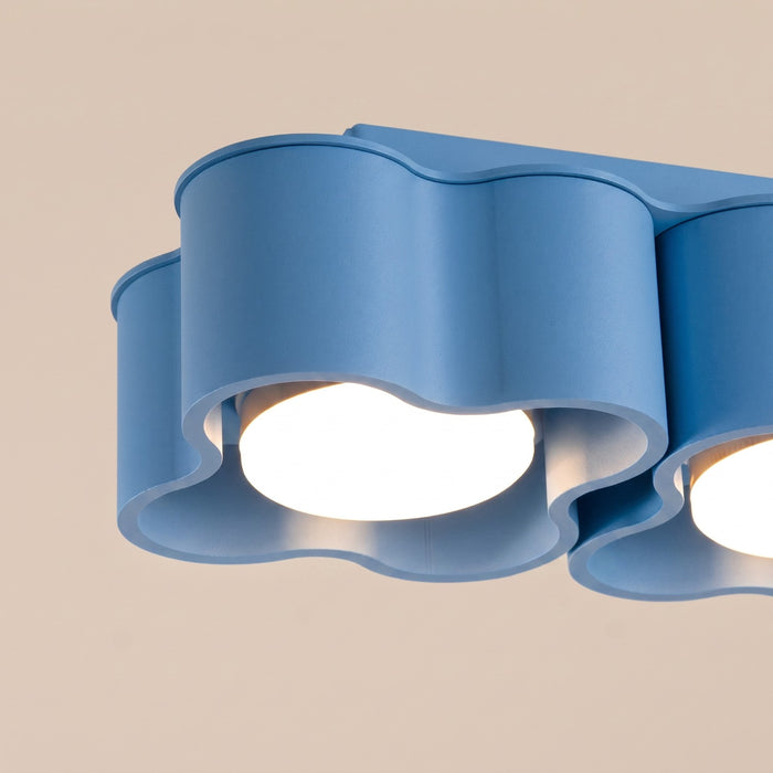 SOLLUX SL.3404 Lámpara De Techo Ovio 2 Azul Celeste Gx53