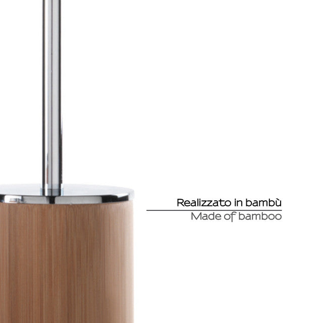 GEDY AL333500000 ALTEA Natural Toilet Brush Holder