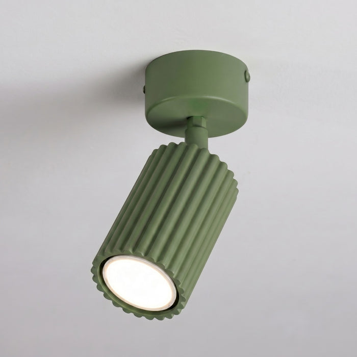 SOLLUX SL.1915 Plafón KARBON 1 verde oliva