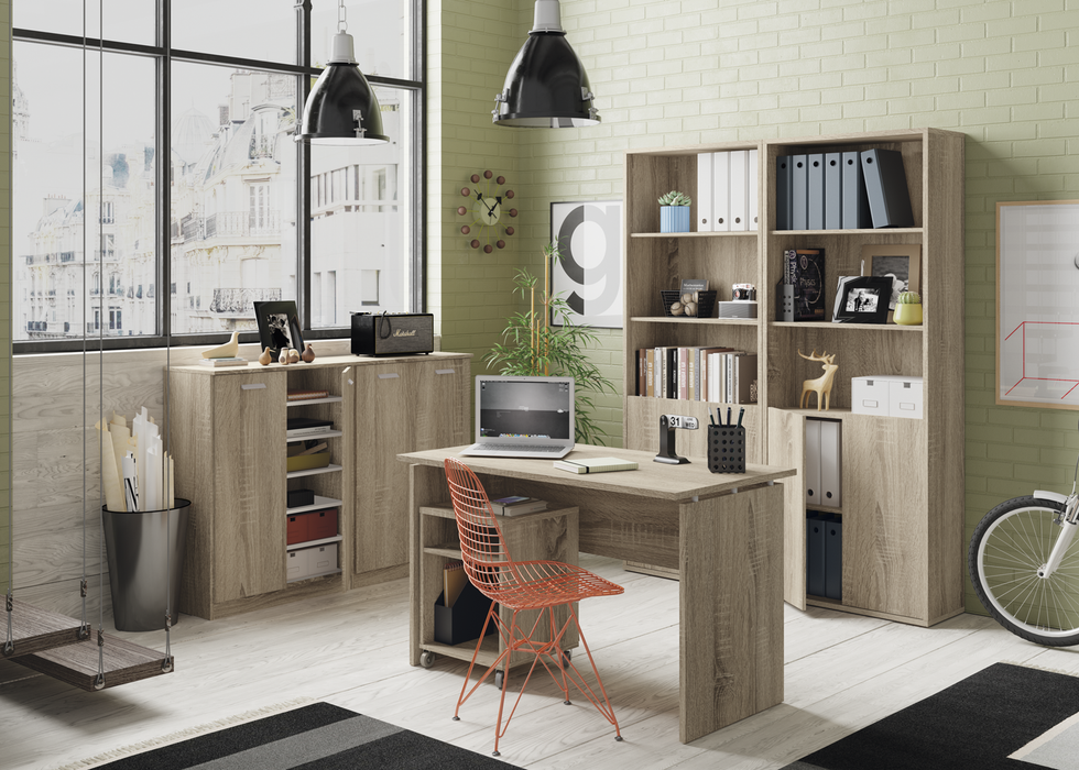 MUEBLES PITARCH Estanterías 1 Roble Cambrian