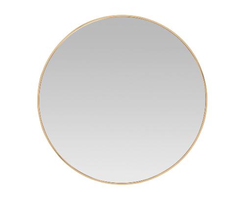 ANDREA HOUSE AX74011 Espejo Pared Aluminio Dorado Ø80Cm