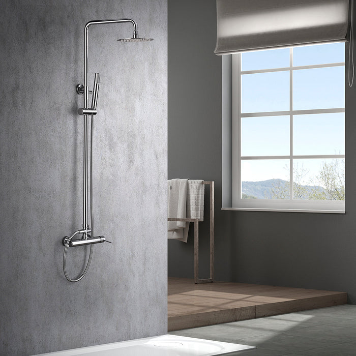 IMEX BDYS045 MILOS STICK Single-Handle Faucet Telescopic Shower Set