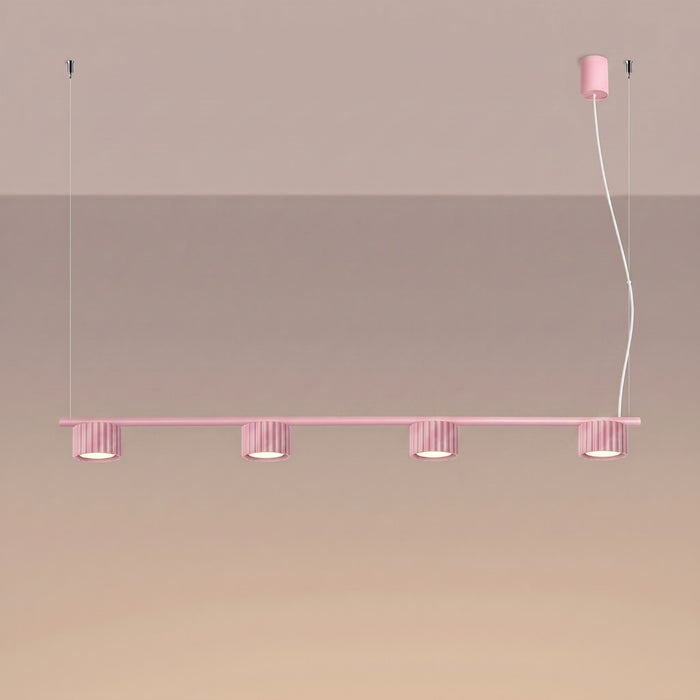 SOLLUX SL.2705 Araña AURA 4 rosa Gx53