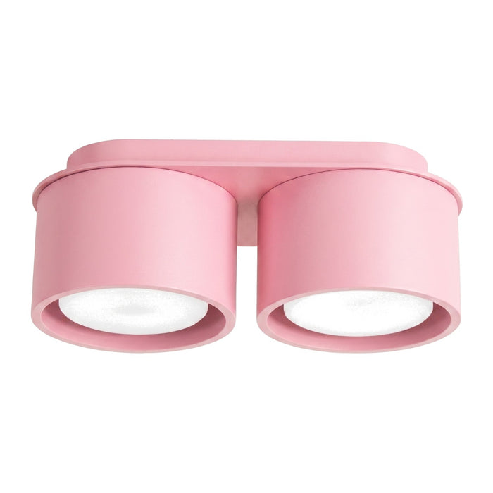 SOLLUX SL.2467 Plafón MODO 2 rosa Gx53