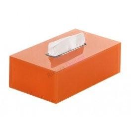 GEDY RA086700000 Porta-Pañuelos Rectangular Rainbow Naranja