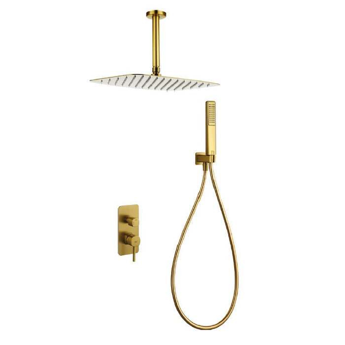 IMEX GPA068/OC TOSCANA-AREZZO Monomando Conjunto Empotrado Oro Cepillado
