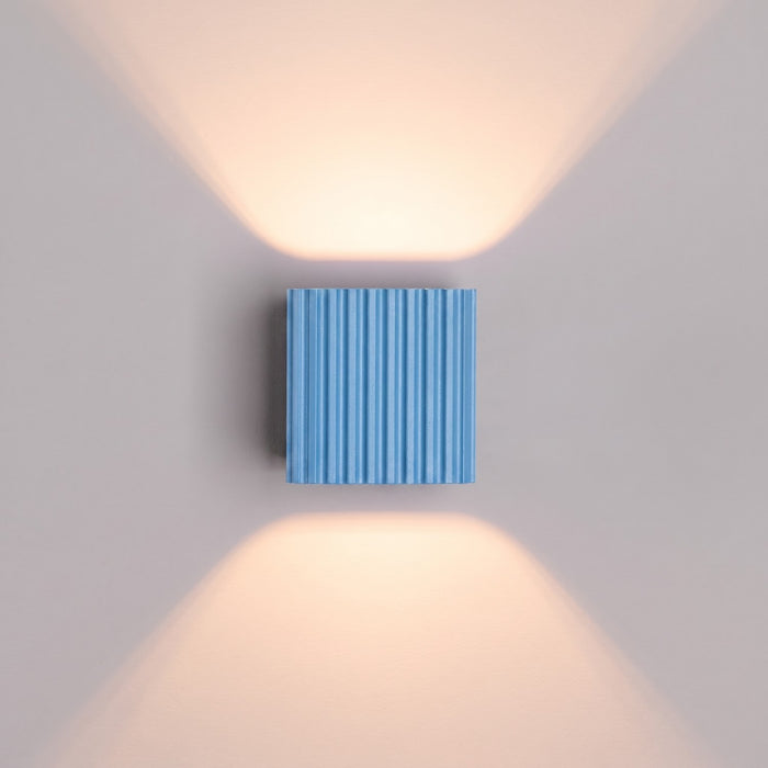 SOLLUX SL.3105 Lámpara De Pared Riff Azul Celeste G9