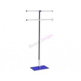 GEDY RA310500000 Rainbow Steel Blue Standing Towel Rack